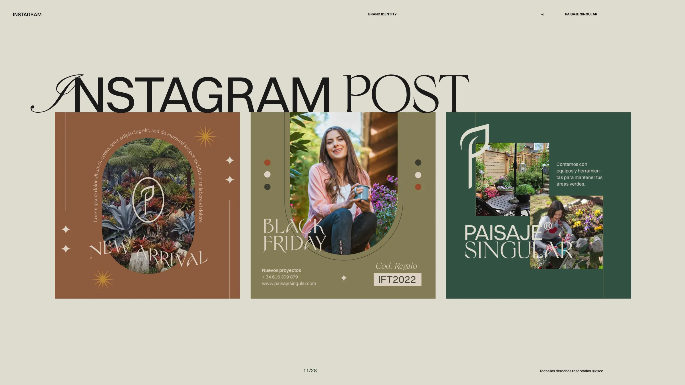 Instagram de Paisaje Singular