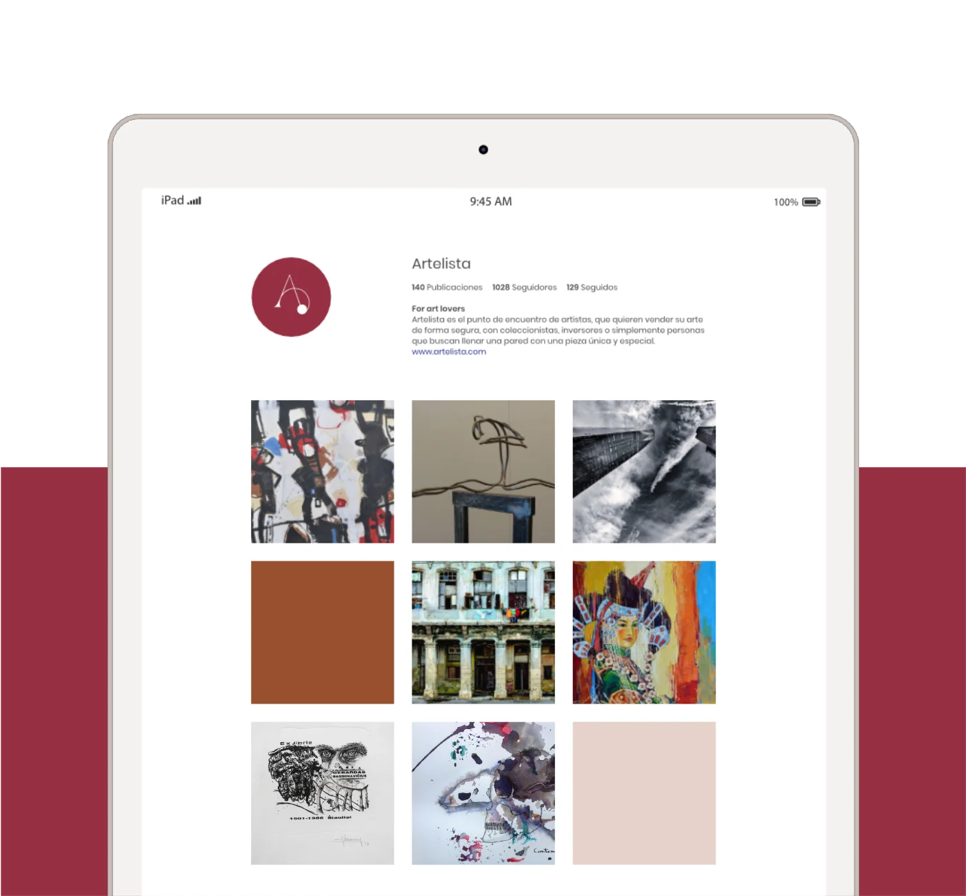 Artelista — identidad visual y dirección de arte 08