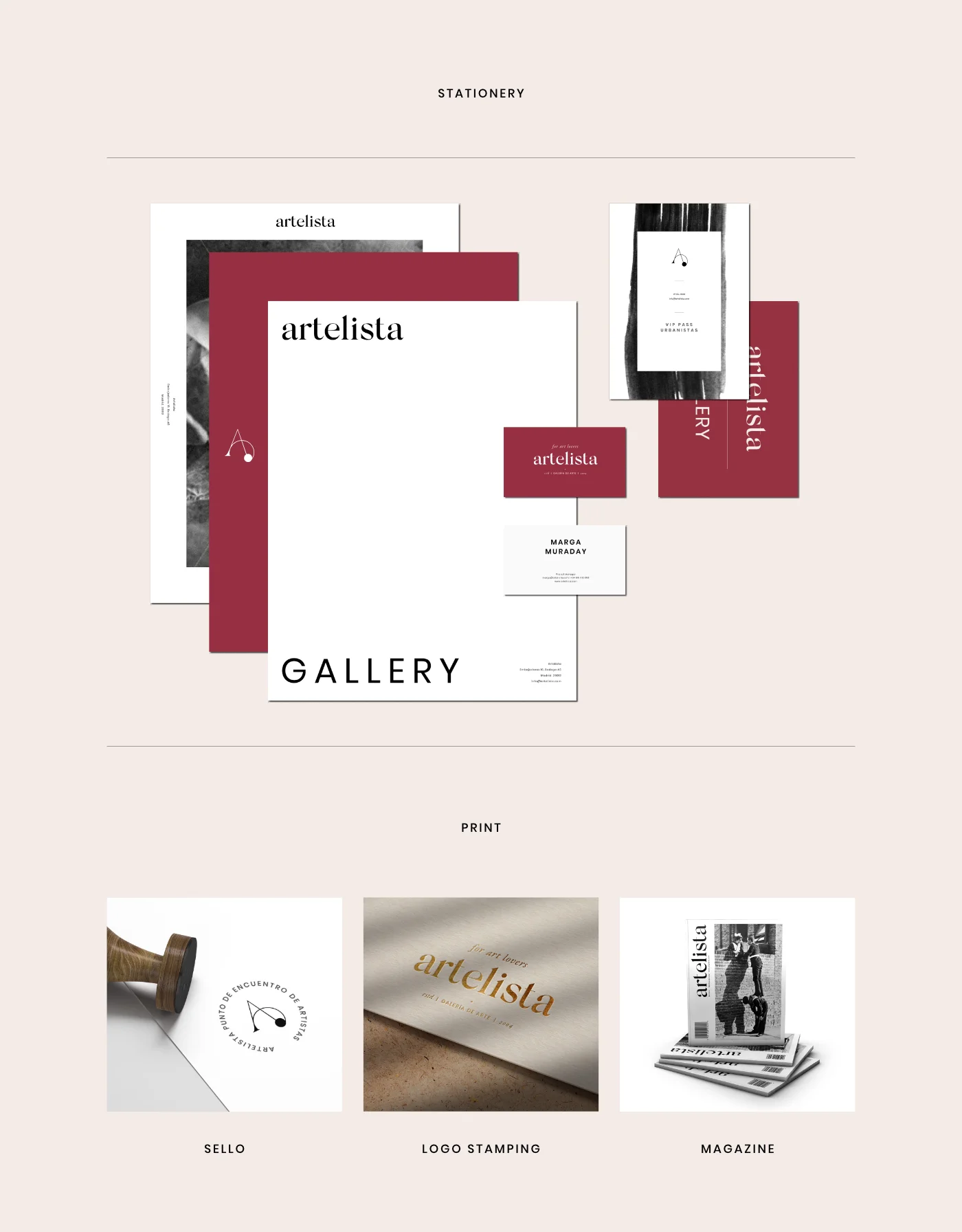 Artelista — identidad visual y dirección de arte 09