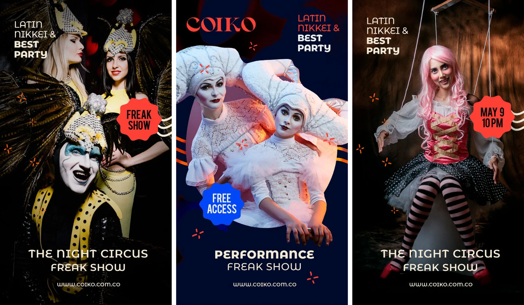 Campaña de eventos Coiko