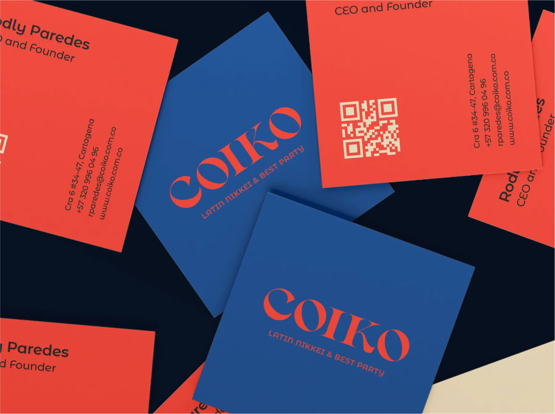 Papelería corporativa Coiko